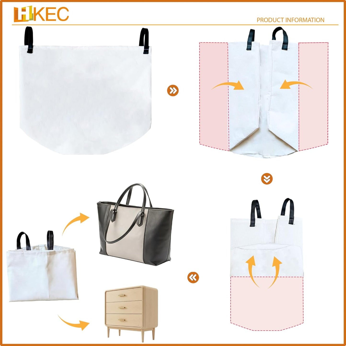 Cesta redonda plegable impermeable para ropa