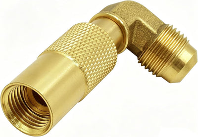 Adaptador codo propano 3/8 pulg macho para parrilla Blackstone