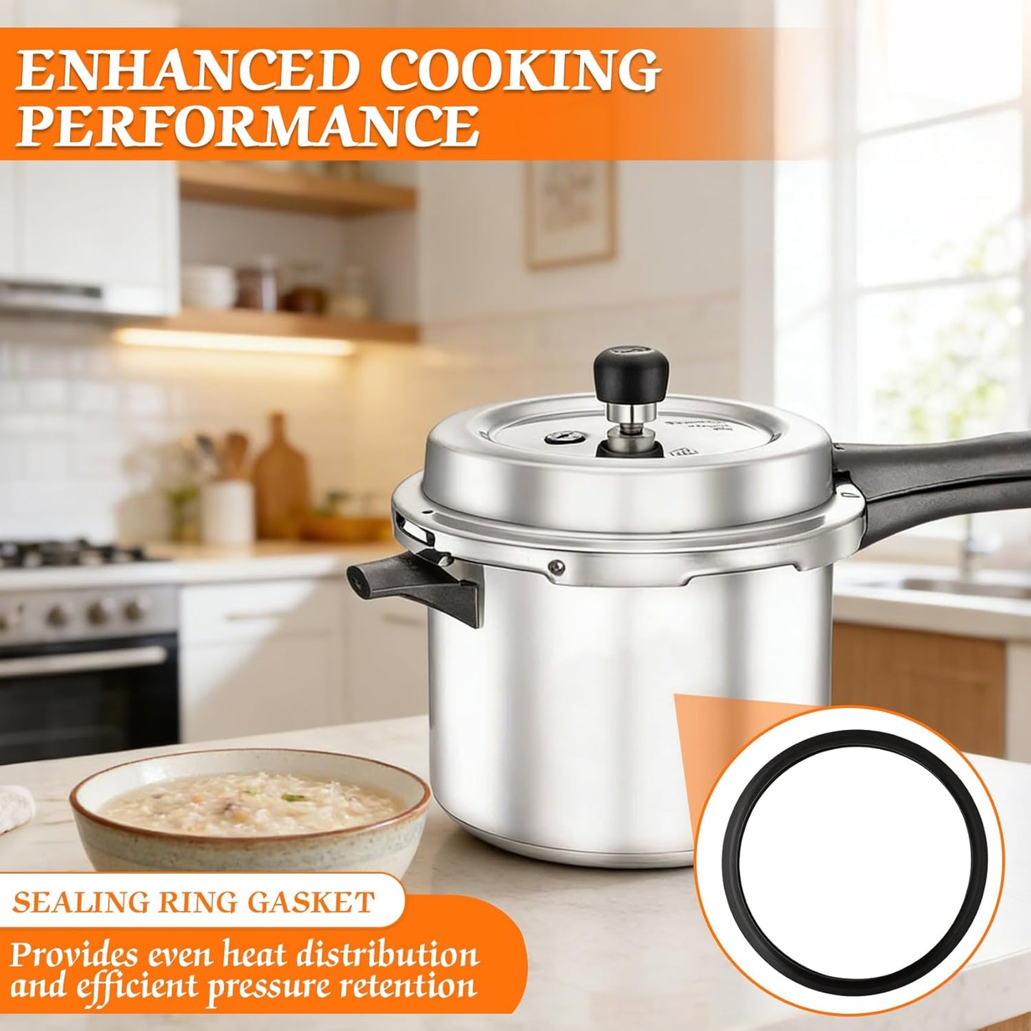 Junta anillo sellado olla presión Prestige 3.5L Deluxe Plus