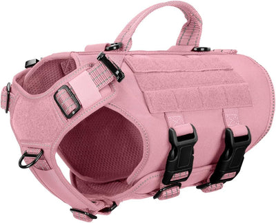Arnés táctico perro X-Small 6 hebillas Molle 3/4 cuerpo