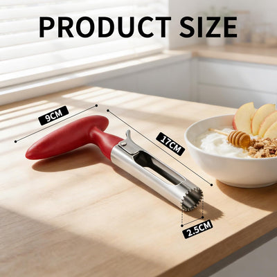 Descorazonador manzana acero inox
