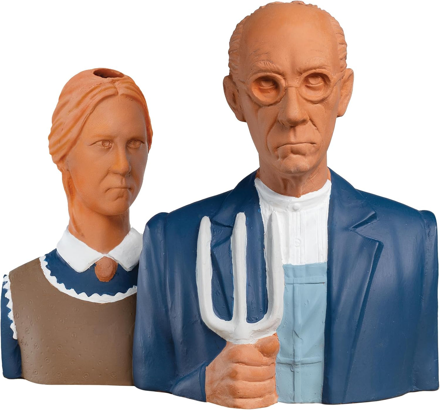Juego American Gothic con semillas y maceta cerámica
