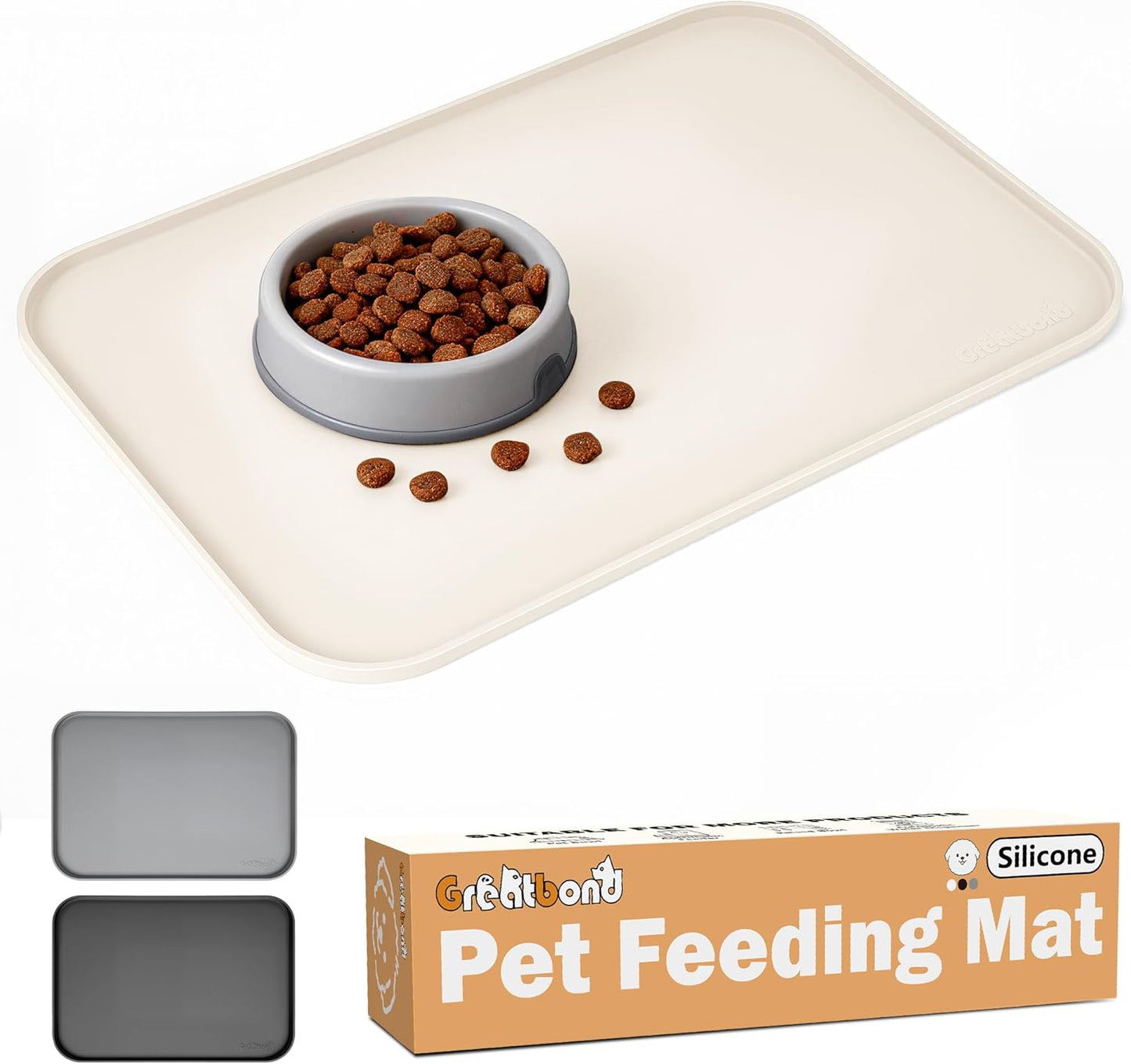 Tapete mascotas impermeable borde elevado antideslizante