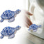 Fundas pernos inodoro juego 2 tapas decorativas tortuga marina