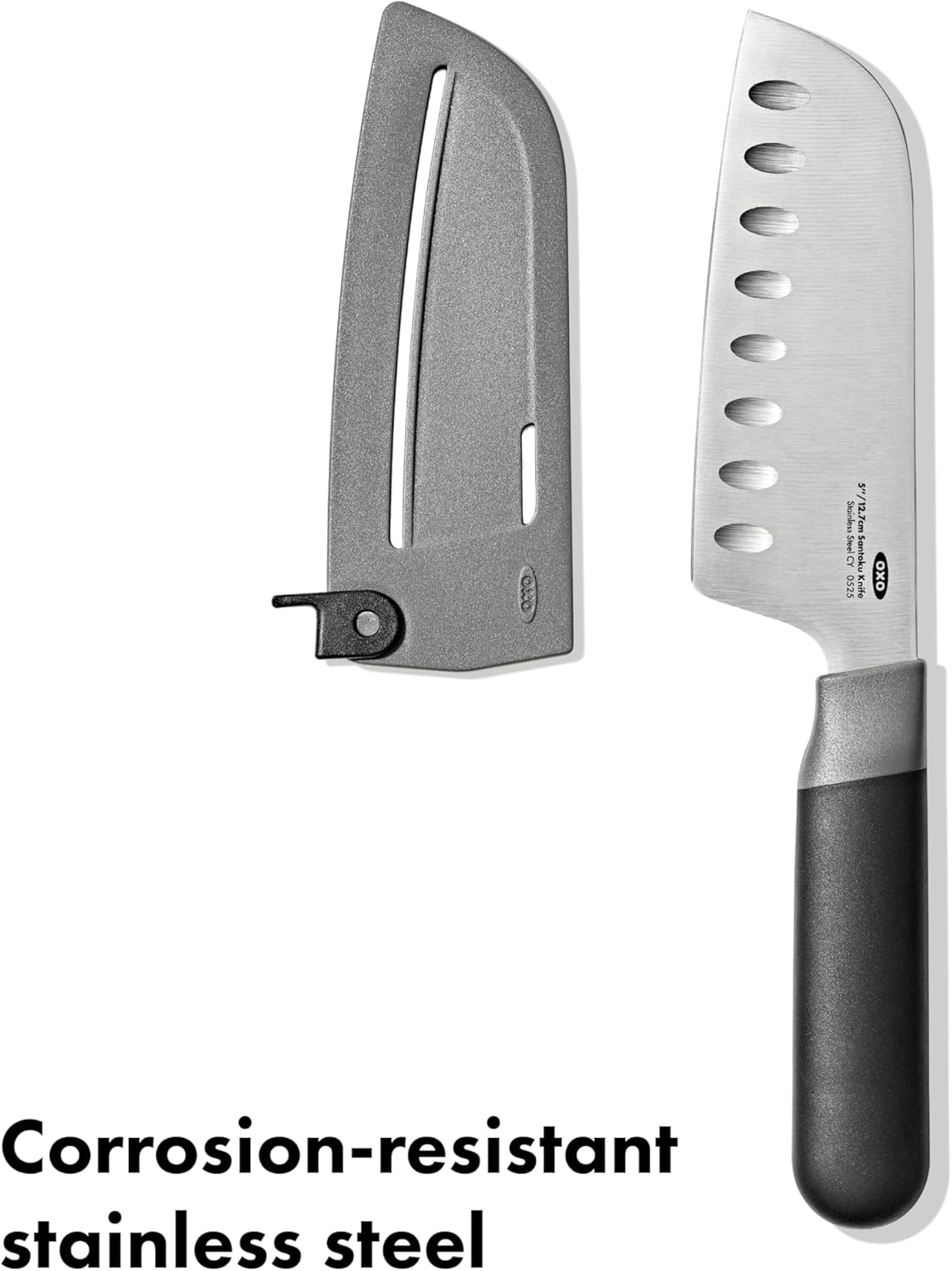 Cuchillo Santoku OXO Good Grips de 5 pulgadas con funda