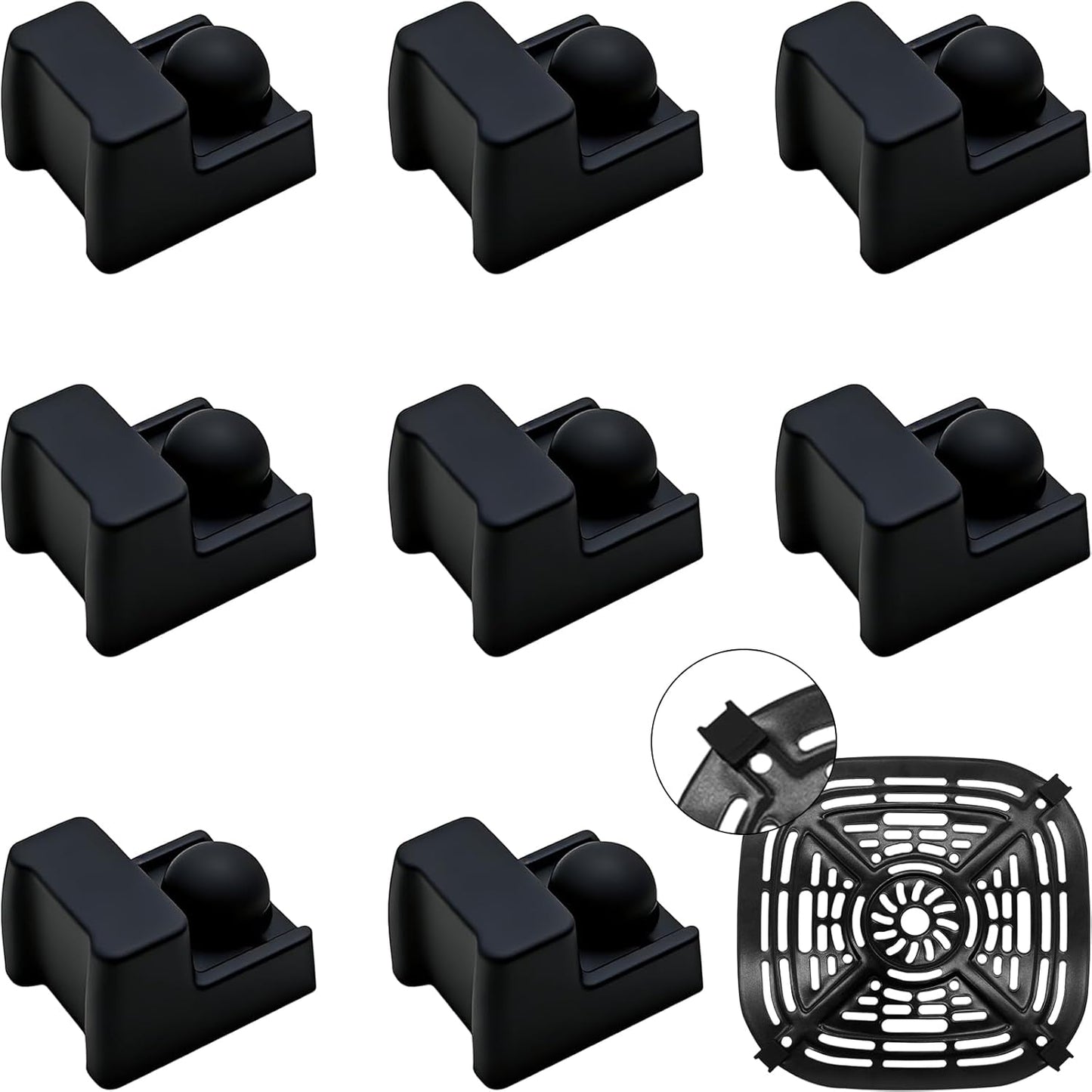 Parachoques silicona grado alimenticio para freidora aire FN101