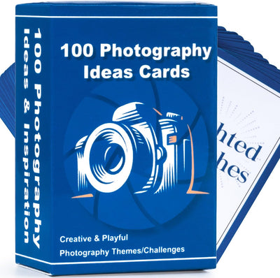 100 Tarjetas Ideas Fotografía Accesorios Sesión Regalo Fotógrafo