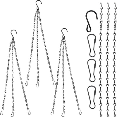 Cadenas colgantes 16pulg 3 correas para macetas y decoración