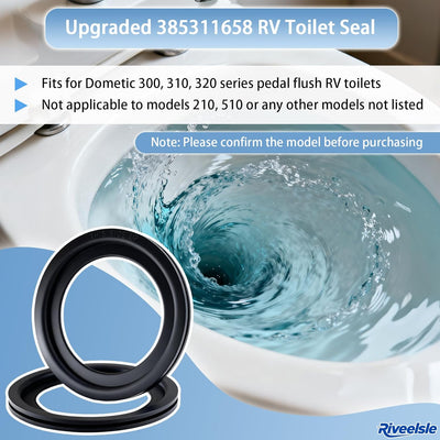 Sello inodoro Dometic 300-320 Serie mejorado antifugas