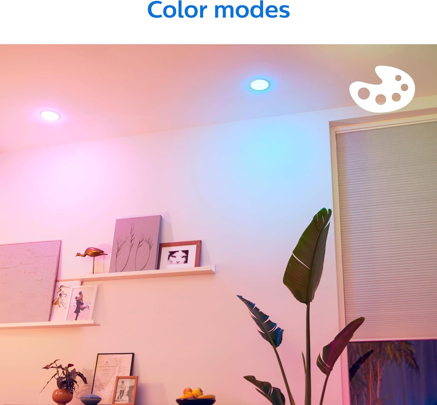 Foco empotrable LED 5-6pulg 750lm control voz y app Wi-Fi