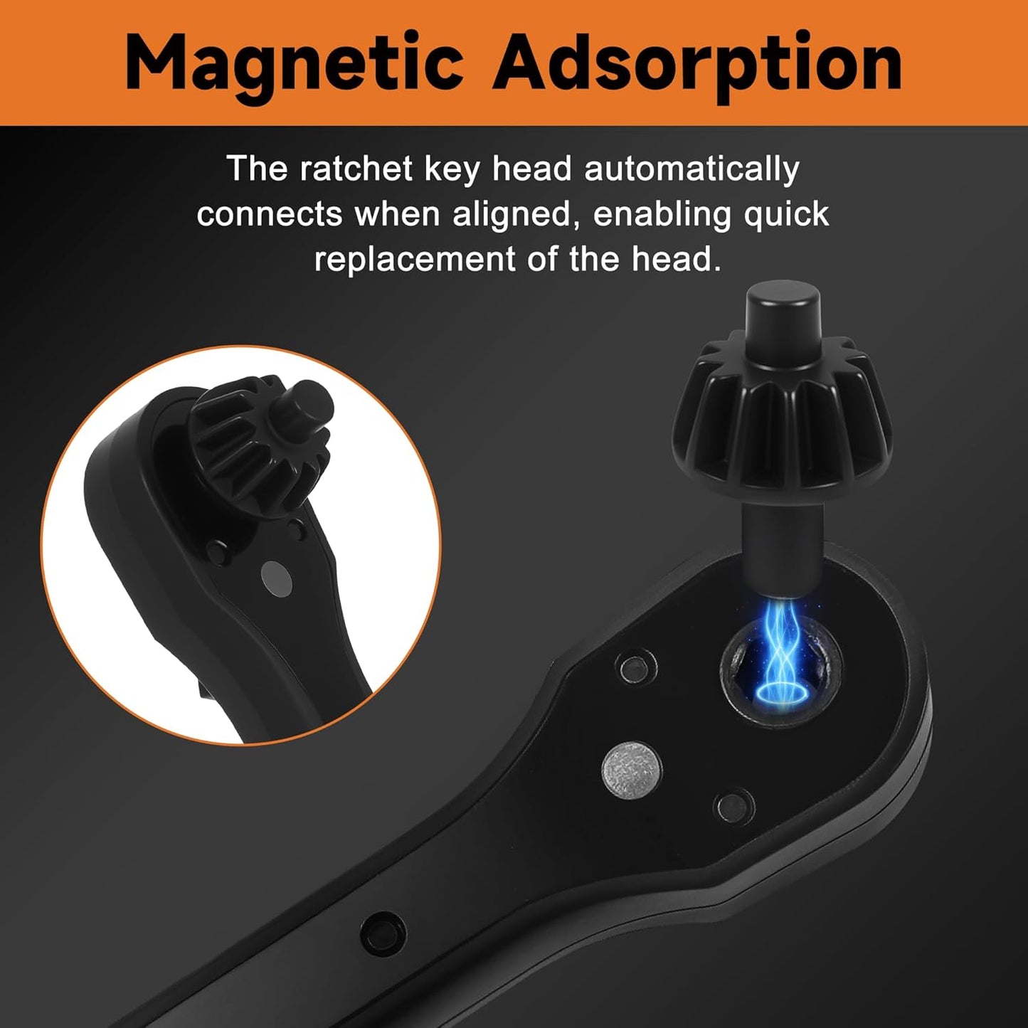 Llave universal 3en1 magnética cambio rápido para taladro