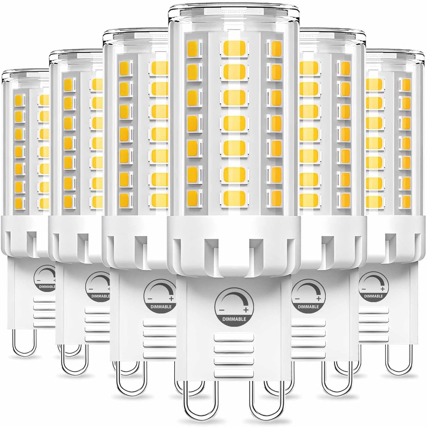 Bombilla LED G9 regulable luz blanca natural 4W 4000K