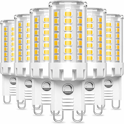 Bombilla LED G9 regulable luz blanca natural 4W 4000K