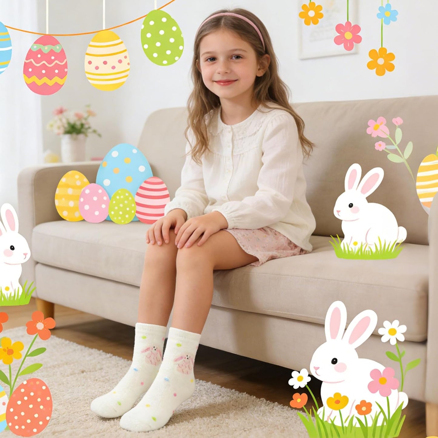 Juego de regalo de Pascua para adolescentes y mujeres con vaso de vidrio de 16 oz