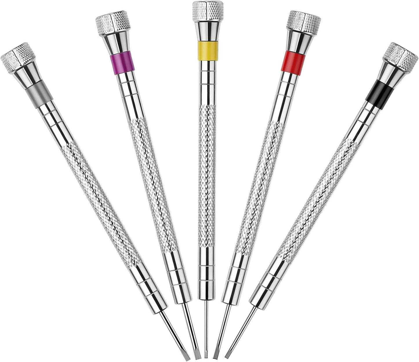 Set 5 Destornilladores Precisión Joyería 0.031-0.063pulg