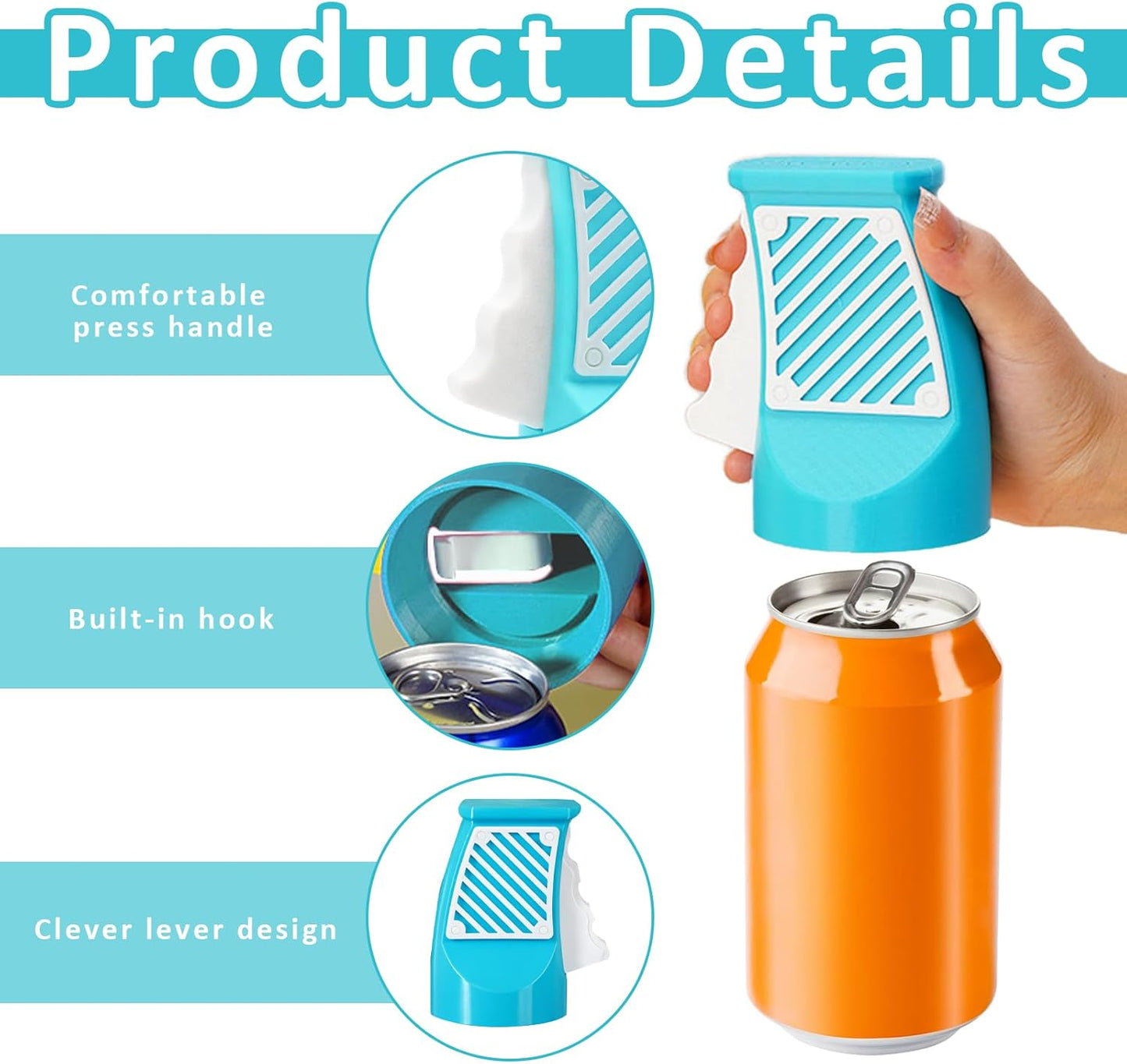 Abrelatas 3D divertida para bebidas y soda