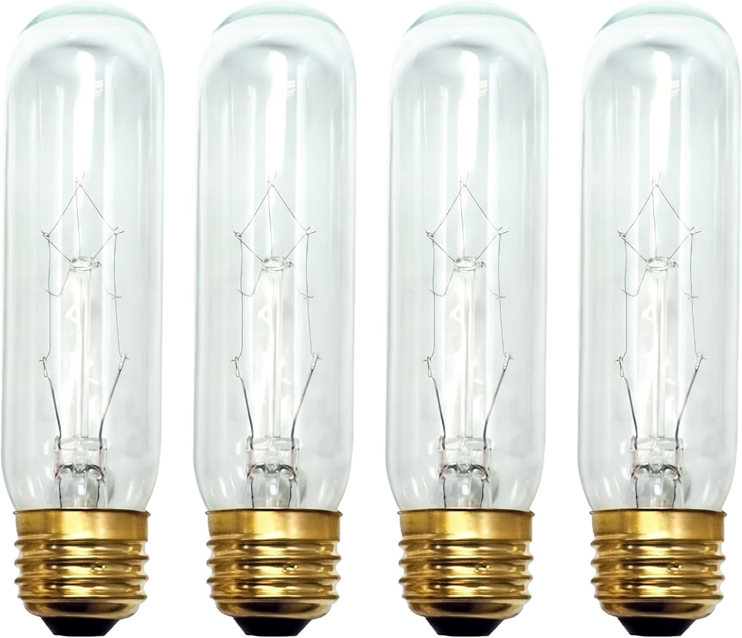 Luz T10 incandescente 15W transp. pack 4