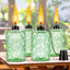 Antorcha cristal patio fiesta Luau recipiente 12oz con mechas