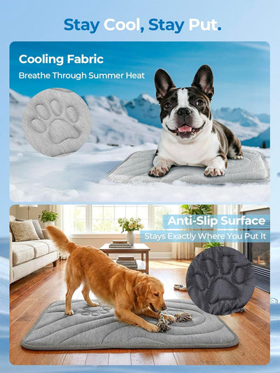 Tapete refrescante antideslizante ortopédico 3D para perros y gatos