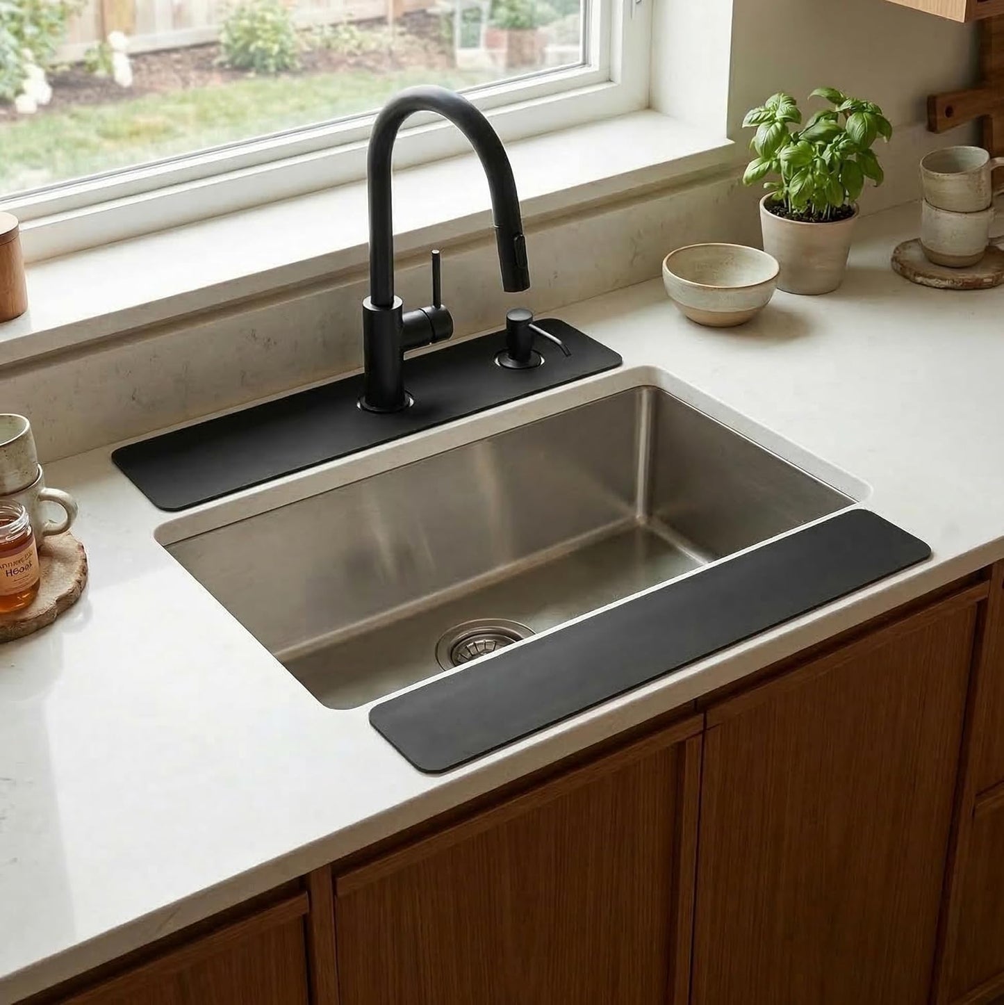 Tapete personalizable grifo cocina 30x5.5pulg secado rapido