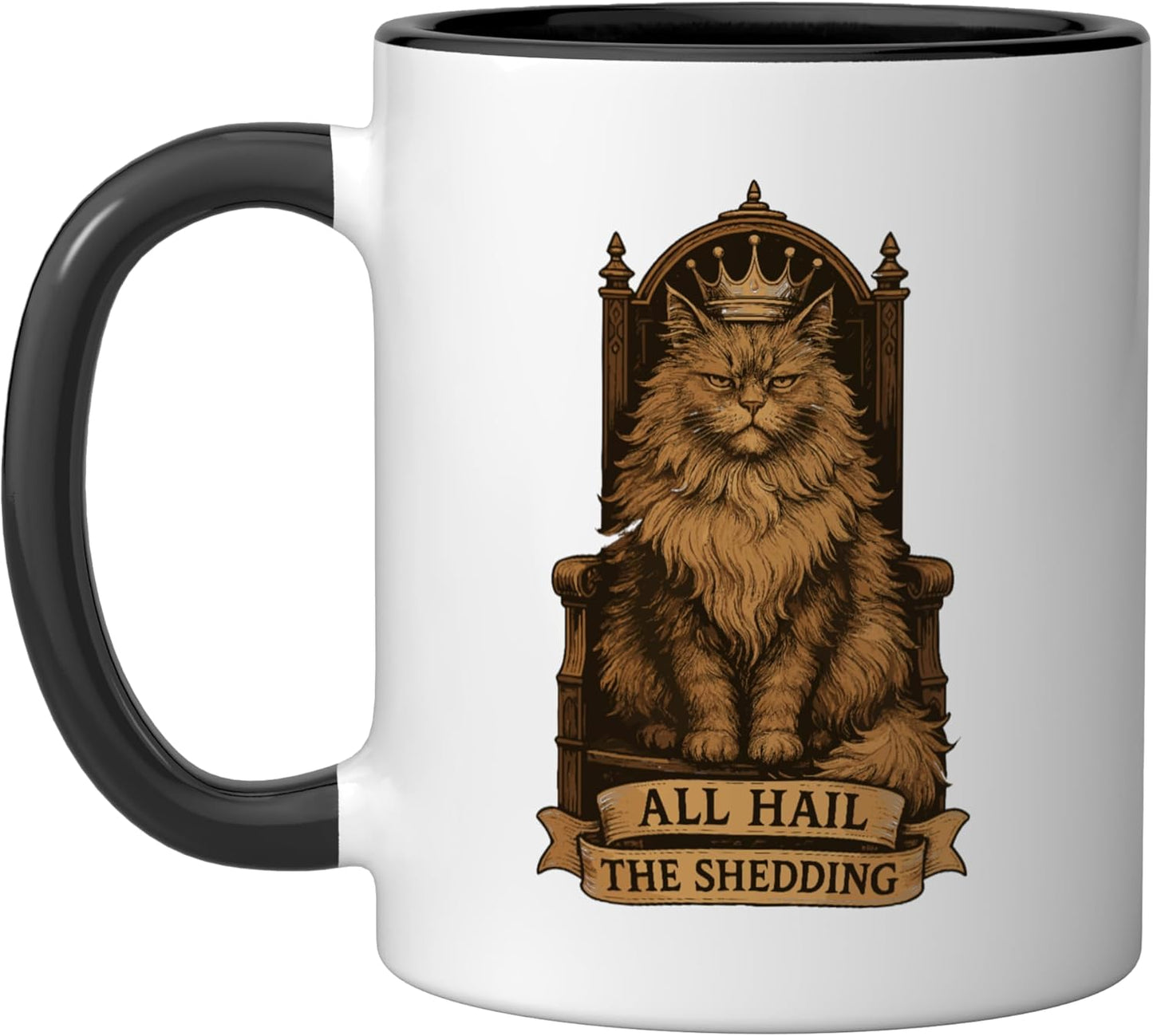 Taza Cerámica Humor Negro/Blanco
