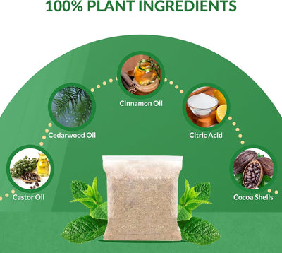 Repelente de serpientes natural para patio y jardín