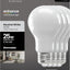 Bombilla LED A19 2.7W blanco neutro 3500K regulable E26