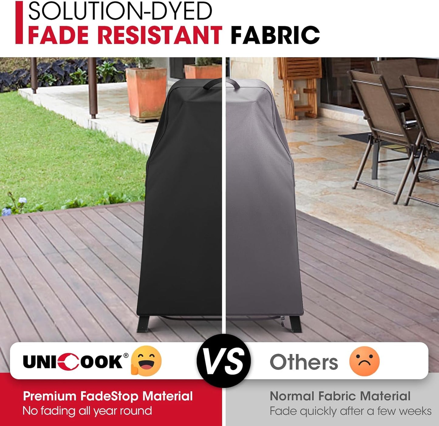 Funda parrilla comp Ninja OG700-900 soporte plegable impermeable