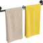 Toallero acero inox 24pulg pared soporte baño moderno