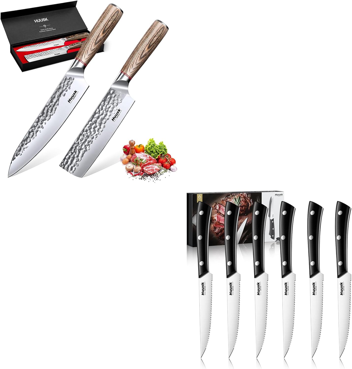 Set 8 Cuchillos Chef Profesional con Filo
