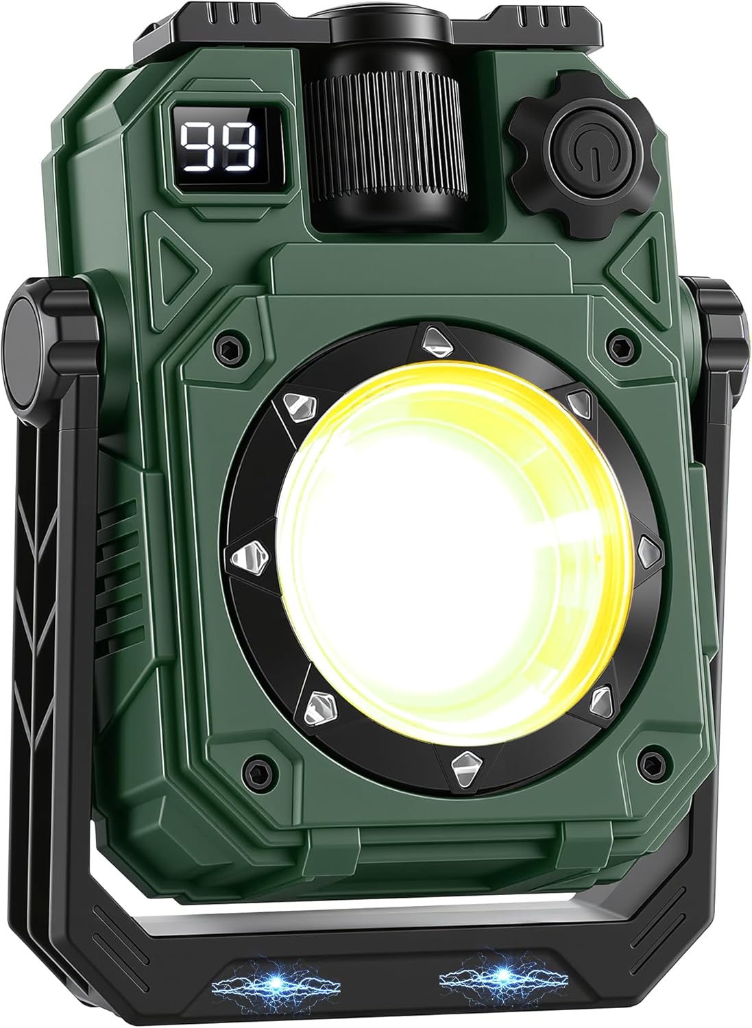 Luz trabajo LED magnética recargable 5000mAh 32h digital