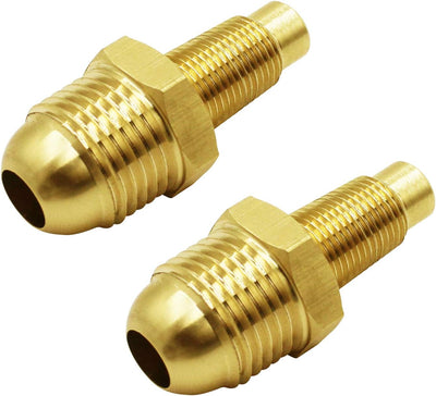 Conectores gas latón 3/8x1/8 MNPT boquilla propano estufa