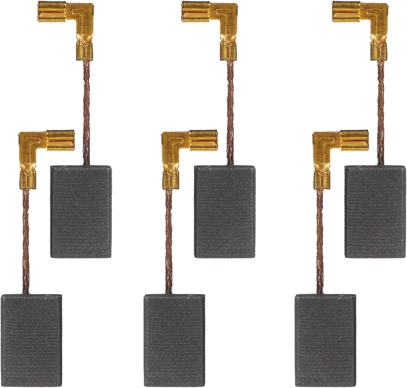 Cepillos carbono para amoladora M a-kita set 6