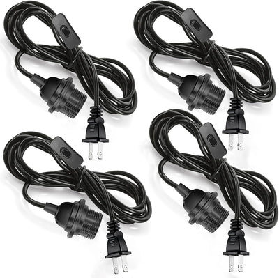 Kit luz colgante 20ft con enchufe E26/E27 negro