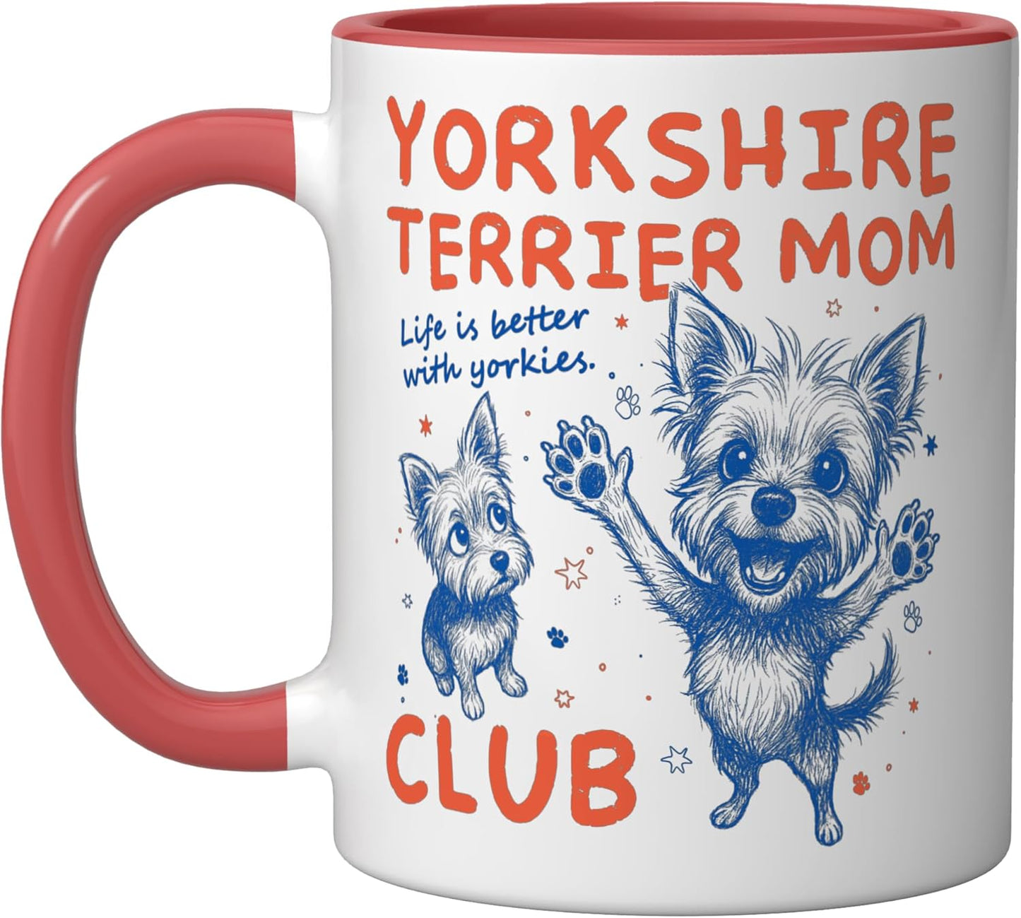 Taza Cerámica Mother's Day para Dueño de Yorkie