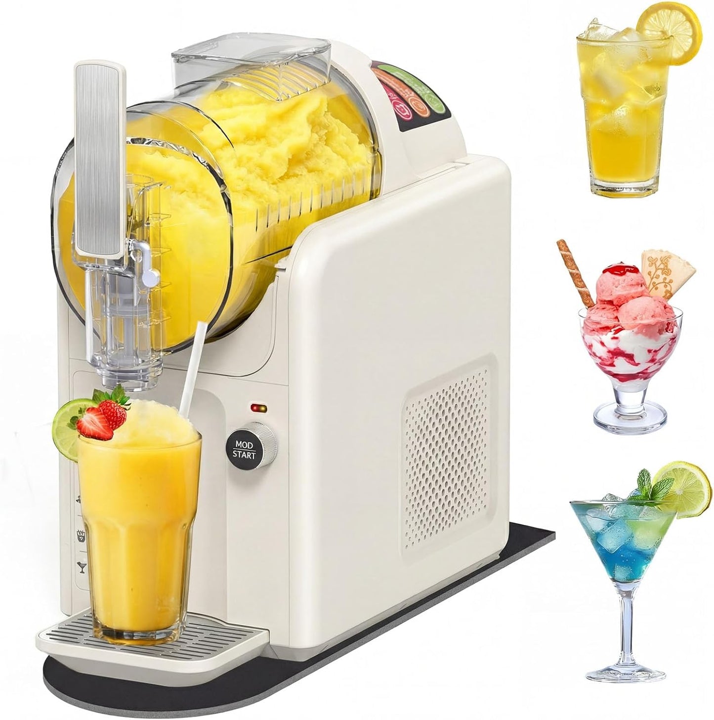 Máquina Granizados 5en1 61oz Autolimpiante Led