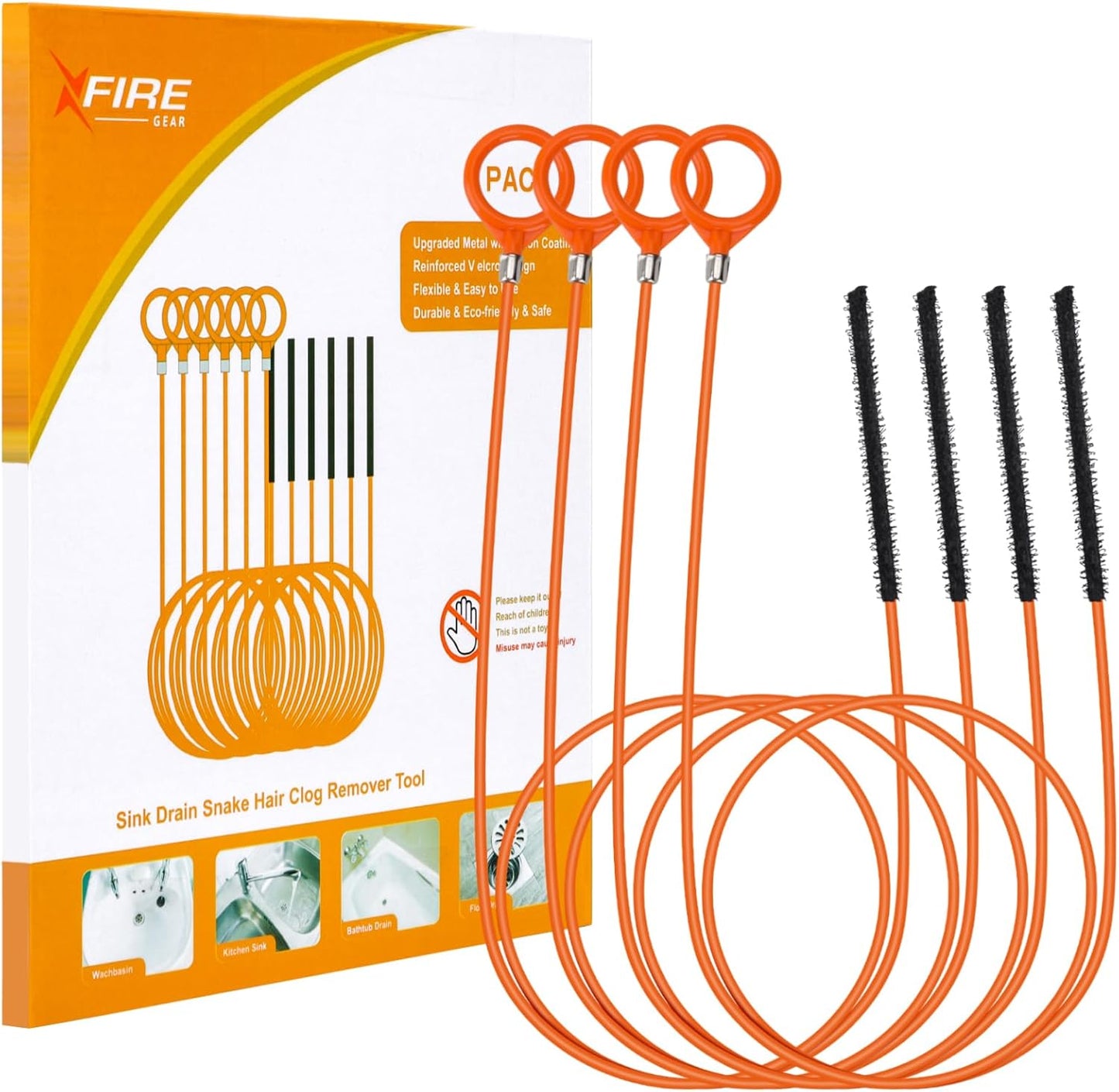 Removedor de obstrucciones serpiente metal 50pulg
