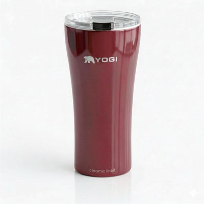 Vaso térmico acero inox con tapa sin BPA 16oz para café y agua