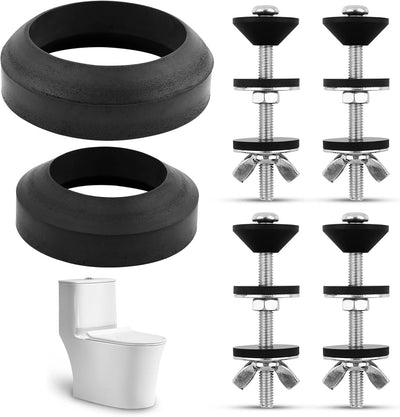 Kit juntas y pernos inodoro cuenco acero inox 5/16x3.15pulg