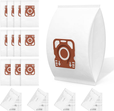 Set 12 Bolsas Vacío + Filtros AirClean para Aspiradoras Miele