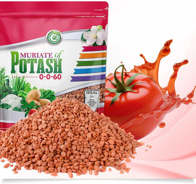 Fertilizante MOP 0-0-60 para plantas y jardines de flores