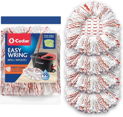 Recambio mopa microfibra potencia 40% paquete 4