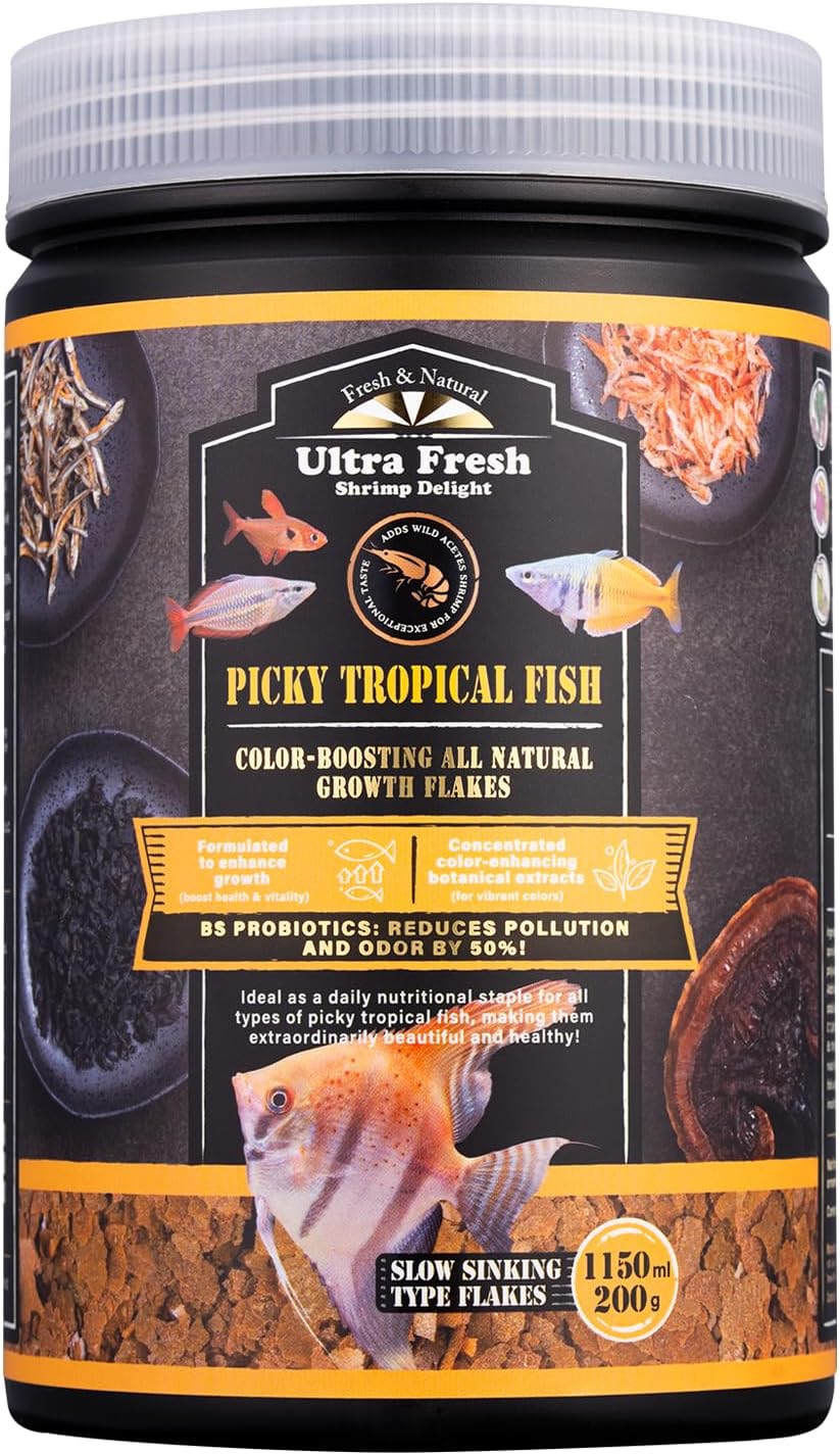 Alimento para peces tropicales 7.05oz color natural