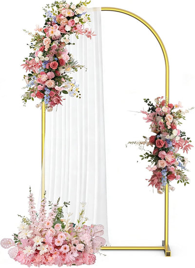 Soporte arco boda 6ft metal dorado decoración globos