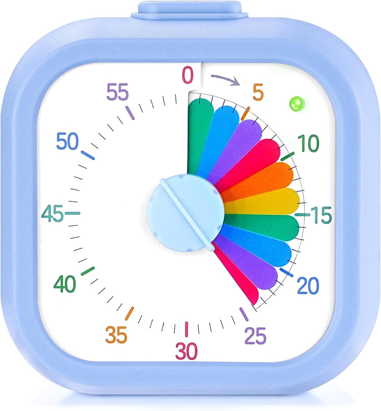 Temporizador visual para niños digital pomodoro 60 minutos con pausa silenciosa