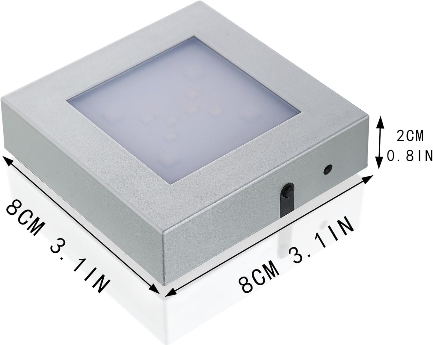Base LED Multimodal Soporte Luz Vidrio Láser 3D Bola Decoración