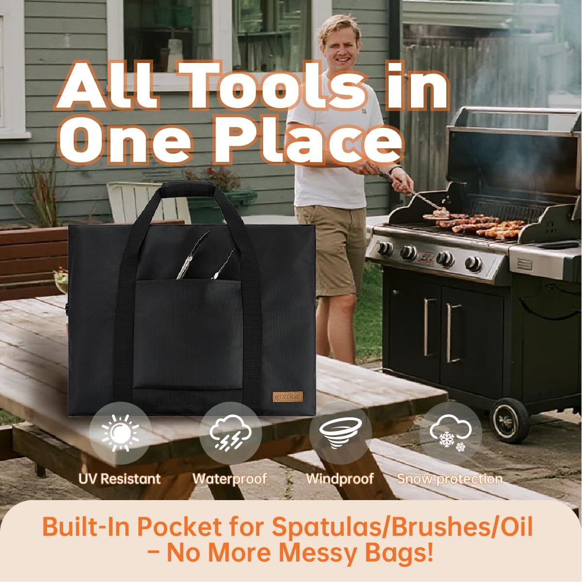 Bolsa transporte plancha 1680D comp Camp Chef 22pulg