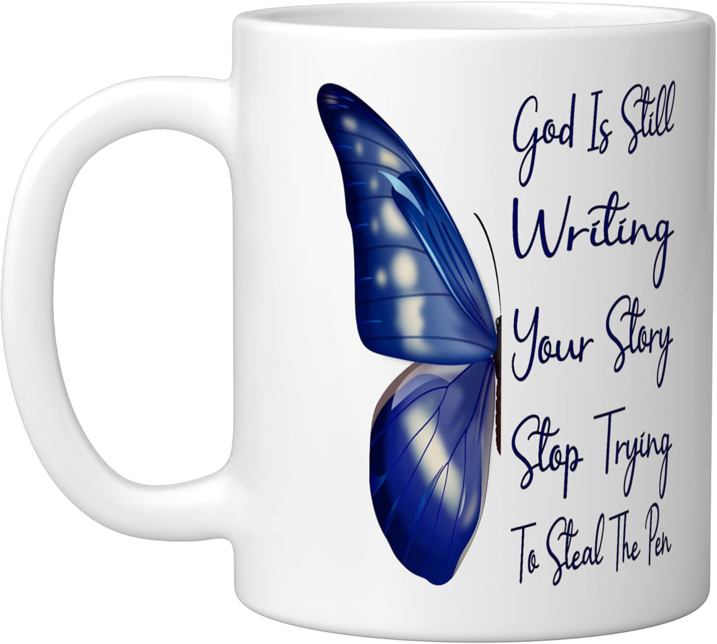 Taza Cerámica Blanca Is Still Writing Your Story