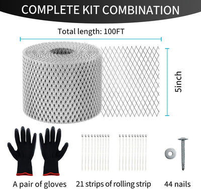 Protectores canaleta 5pulg x100ft con s de instalacion