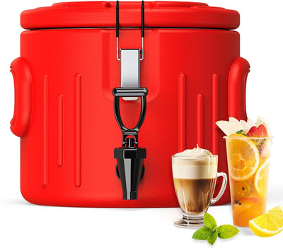 Dispensador bebidas aislado 2gal acero inox 304 boquilla